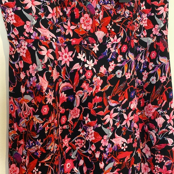NWT ELIE TAHARI Yirma Floral Sleeveless Dress in Bright Petunia, Size 4 - Picture 6 of 15